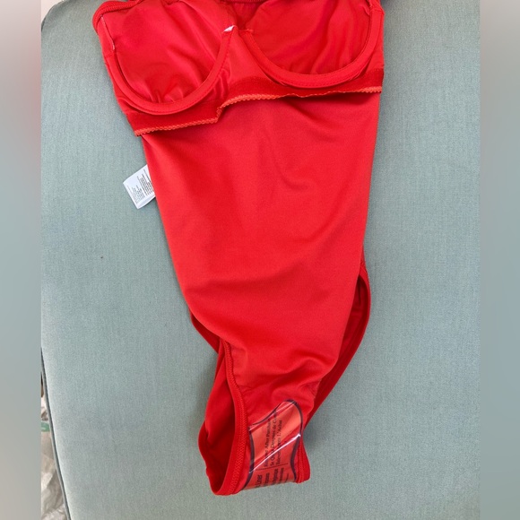 Michael Kors Red One Piece Bathing Suit NEW! - Picture 4 of 4